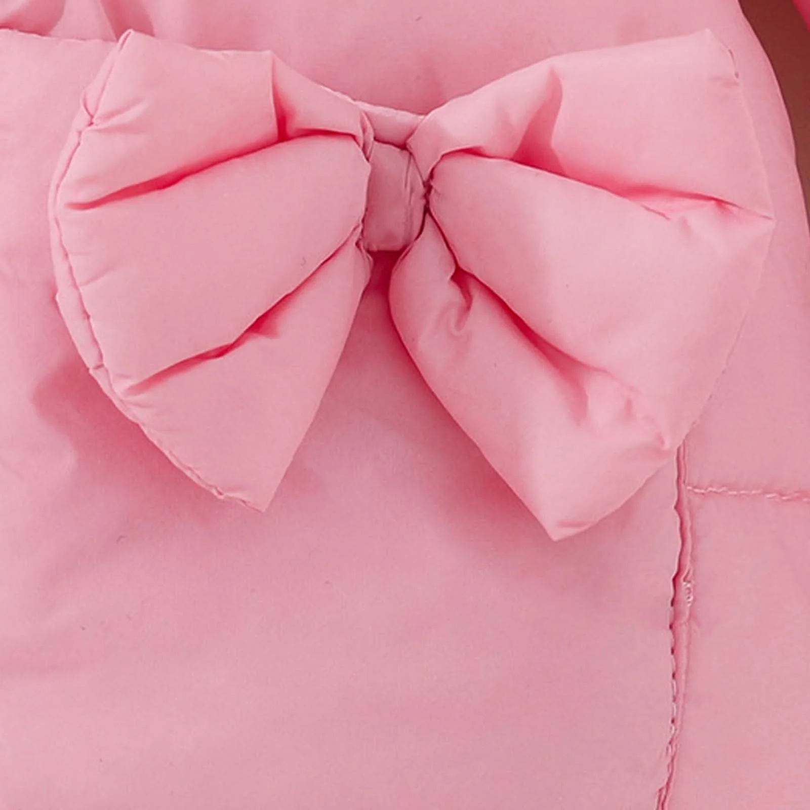 Зимова куртка для дівчат, тепла стьобана куртка, довга, фото №2