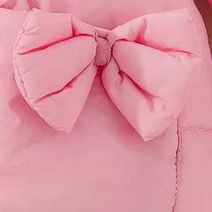 Зимова куртка для дівчат, тепла стьобана куртка, довга synthetic.ua - Фото 1