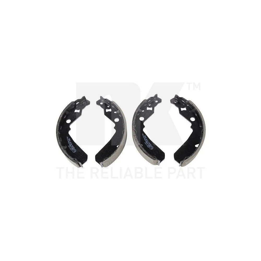 Комплект гальмівних колодок NK 2751747 для DAIHATSU, задня вісь, фото №1 Комплект гальмівних колодок NK 2751747 для DAIHATSU, задня вісь, фото №1