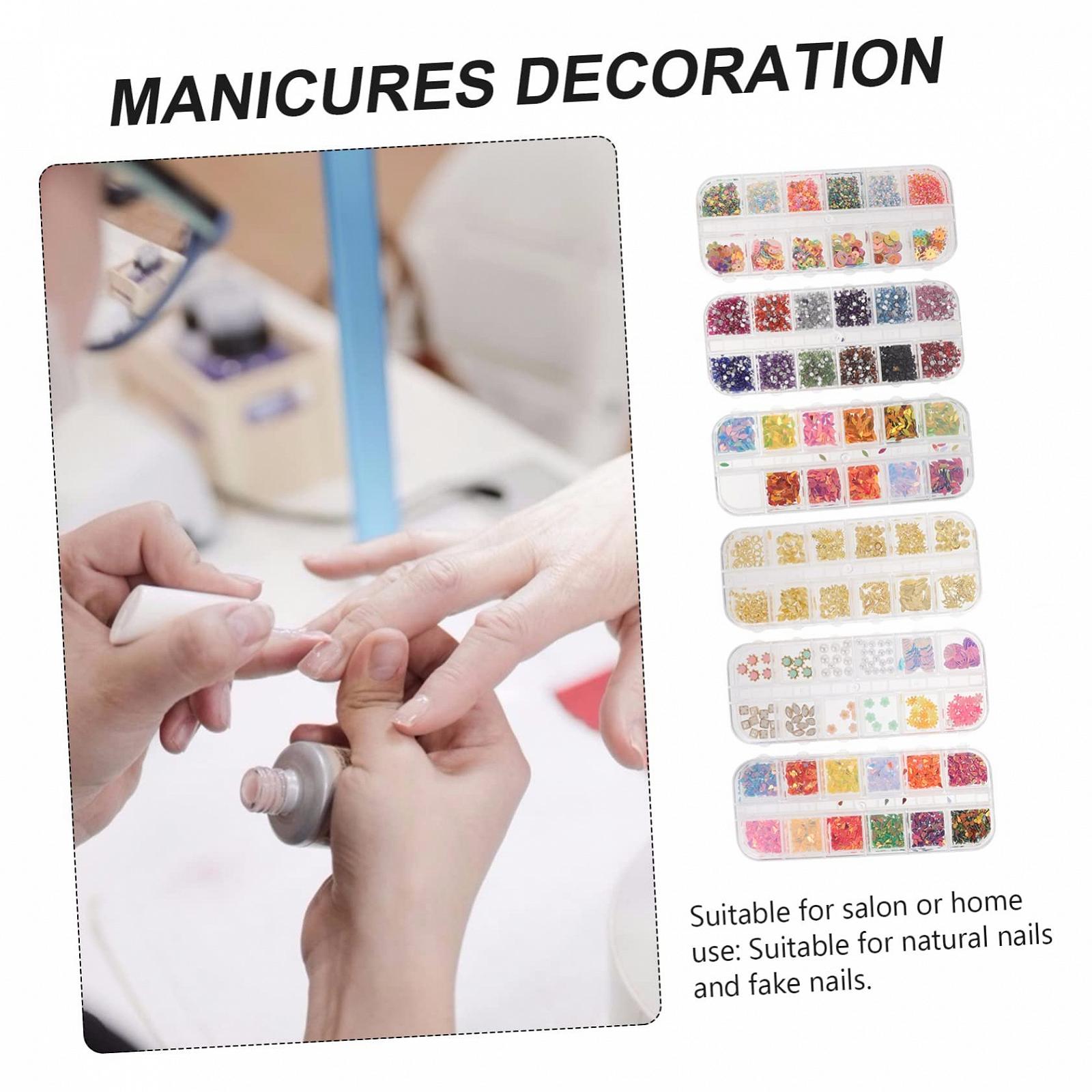 Жемчуг для ногтей WOONEKY для DIY-маникюра, фото №8