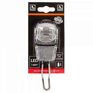 Фара An Lun 20/10 люкс, батарейна, LED, блістер, чорний - Фото 1