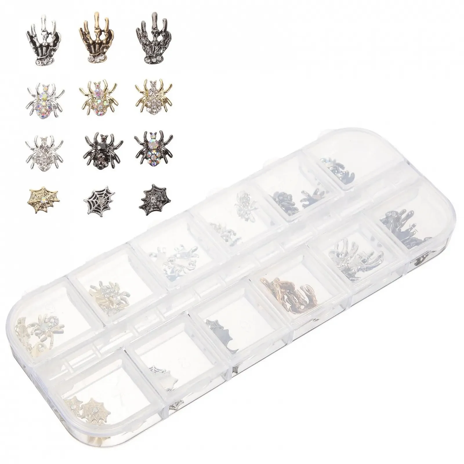 Подвеска для ногтей на Хэллоуин, фото №1