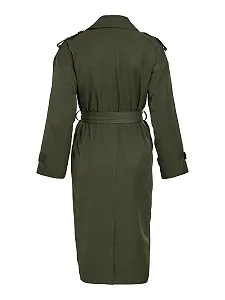 Тренч Vila VIADDISON С поясом Женский synthetic.ua - Фото 1