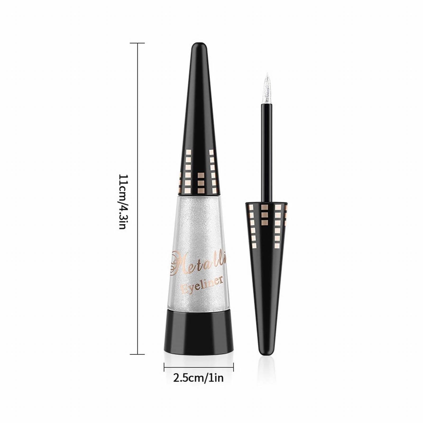 Карандаш для глаз Цветной макияж Водостойкий Блестящий Перламутровая F, One Size, фото №6