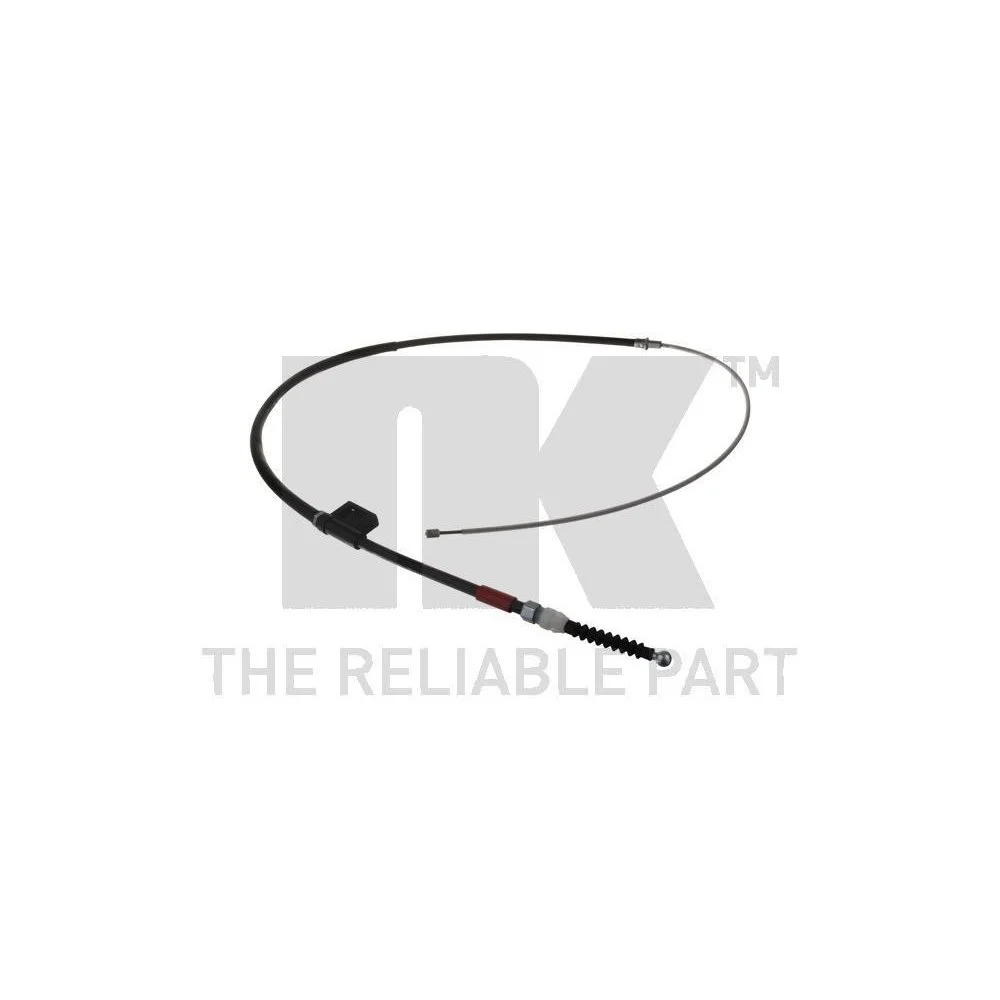 Трос стоякового гальма NK 904327 для SKODA лівий правий, фото №1