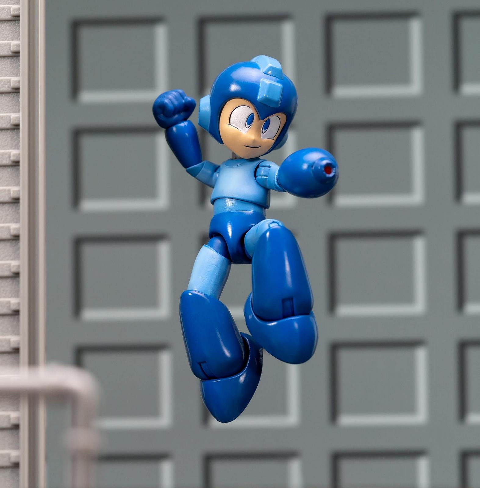 Фігурка Jada Toys Mega Man 11,5 см - рухома колекційна фігурка з серії відеоігор Megaman з альтернативною головою, руками та аксесуарами, фото №2
