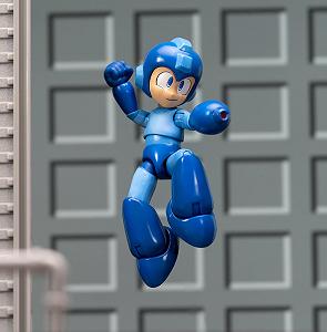 Фигурка Jada Toys Mega Man 11,5 см - подвижная коллекционная фигурка из серии видеоигр Megaman с альтернативной головой, руками и аксессуарами synthetic.ua - Фото 1