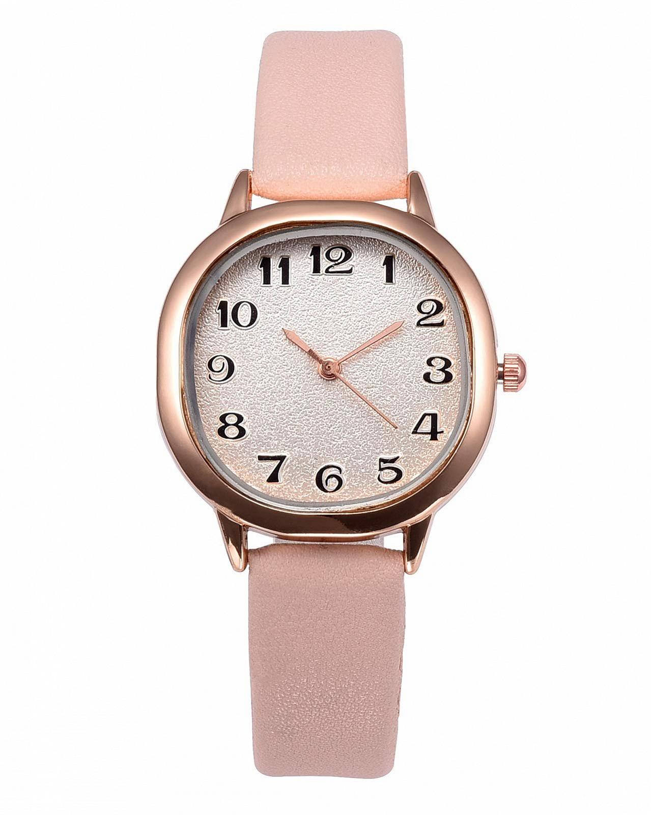 Жіночий годинник JSDDE Класичний Аналоговий Кварцовий Годинник з Арабськими Цифрами та Шкіряним Ремінцем, фото №1 Жіночий годинник JSDDE Класичний Аналоговий Кварцовий Годинник з Арабськими Цифрами та Шкіряним Ремінцем, фото №1