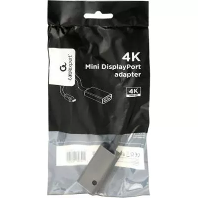Переходник Mini DisplayPort to Cablexpert (A-mDPM-DPF4K-01), фото №2