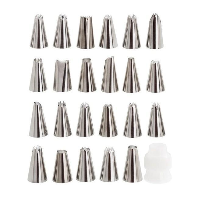 Набор кондитерских насадок адаптер Empire EM1768 24 шт MB, фото №1