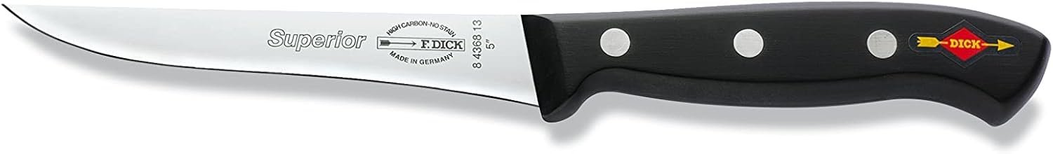 Набір ножів F. DICK Premier Plus 81161000 з магнітним кейсом (з магнітною вставкою, включає ніж шеф-кухаря / ніж для філе + буфетні щипці, безпечне транспортування), чорний, фото №6