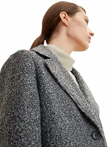 Пальто TOM TAILOR Basic Boucle Женское synthetic.ua - Фото 1