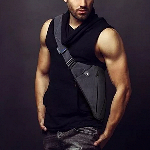 Мужская сумка через плечо мессенджер Cross Body Кросс Боди synthetic.ua - Фото 1