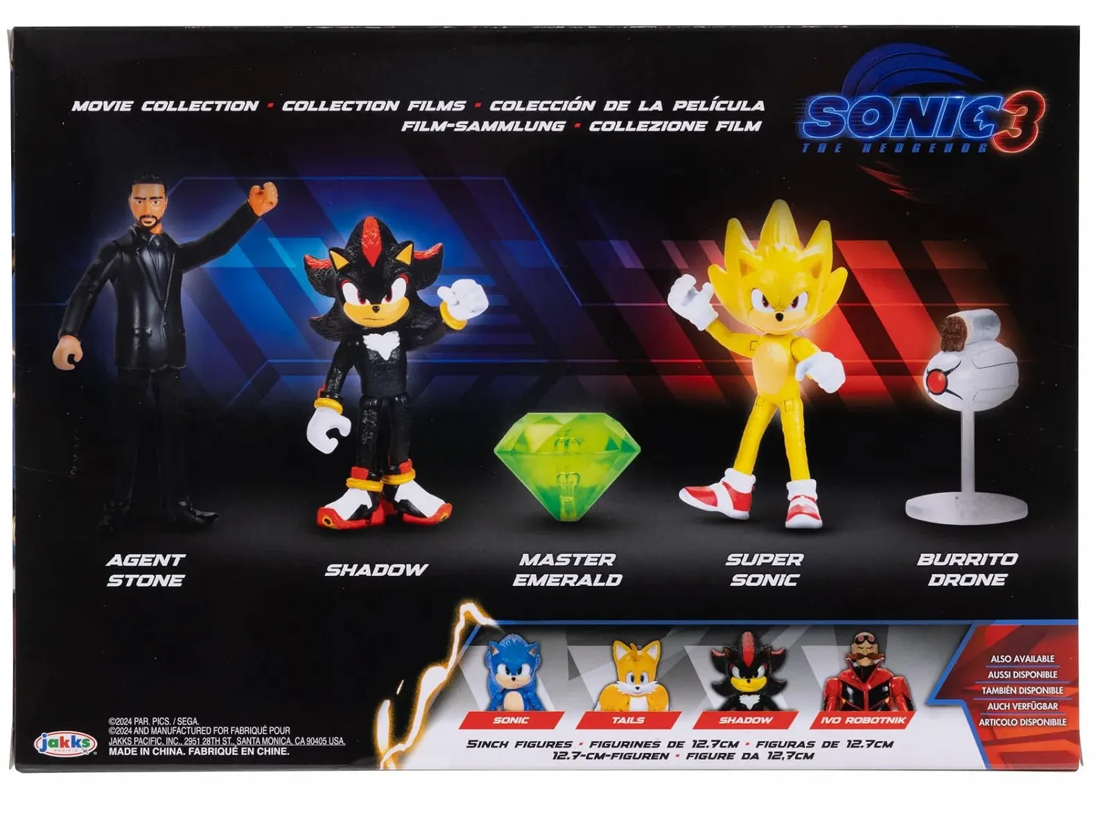 Фигурки Sonic 3 Movie Multipack Sonic / 6 см, фото №7