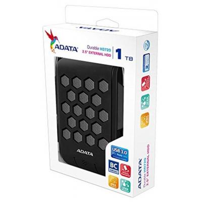Внешний жесткий диск 2.5" 2TB ADATA (AHD720-2TU31-CBK), фото №5