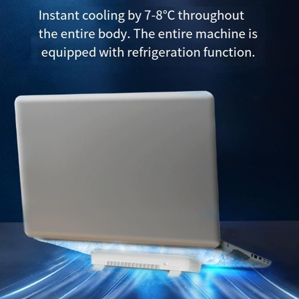 Охолоджуюча Підставка для Ноутбука з Напівпровідниковим Розсіюванням Тепла та Тихим Дизайном для Геймерів та Професійного Використання, фото №5