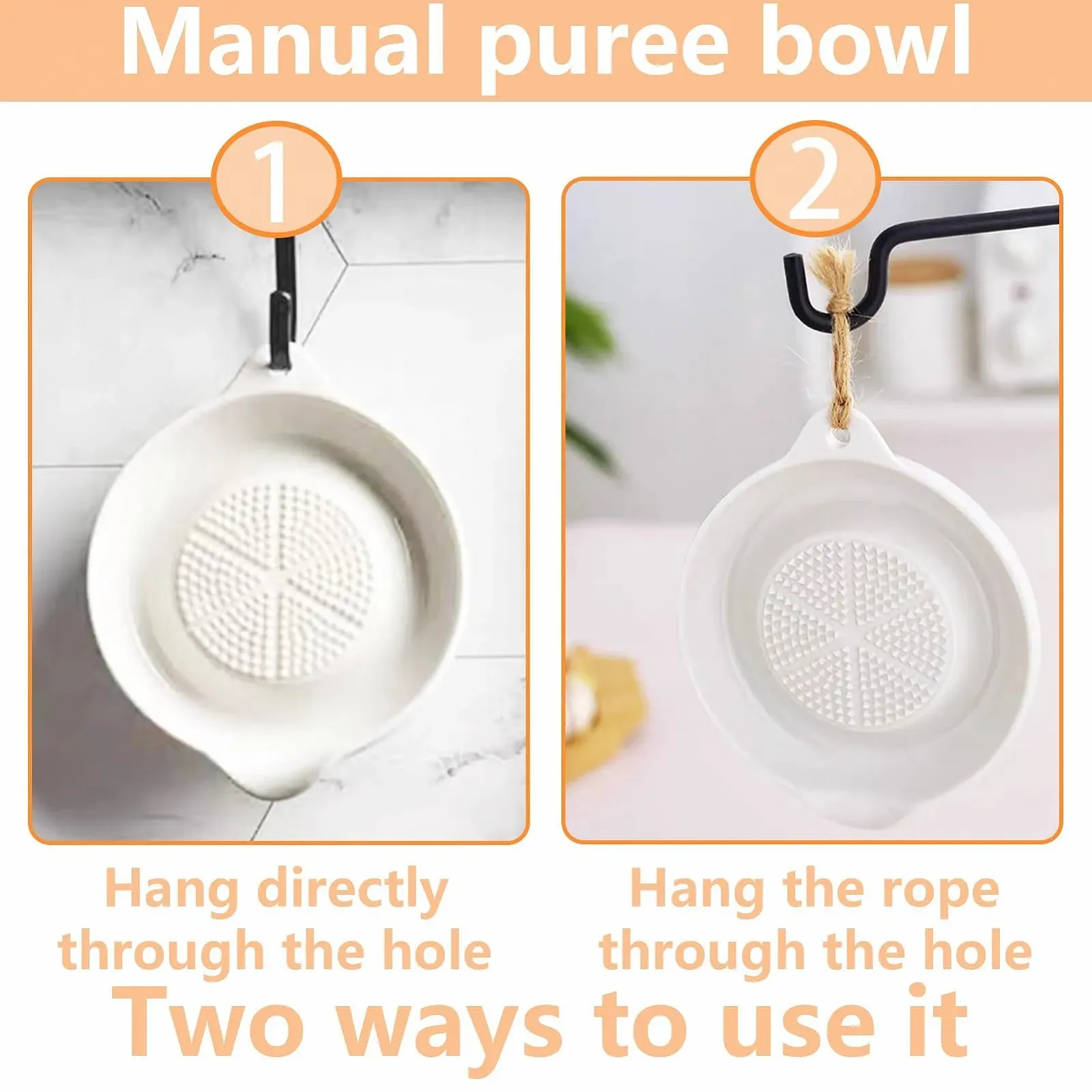 Терка Керамическая для чеснока со щеткой, фото №4