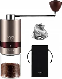 Ручная кофемолка Vevok Chef, коническая, нержавеющая сталь - Фото 1