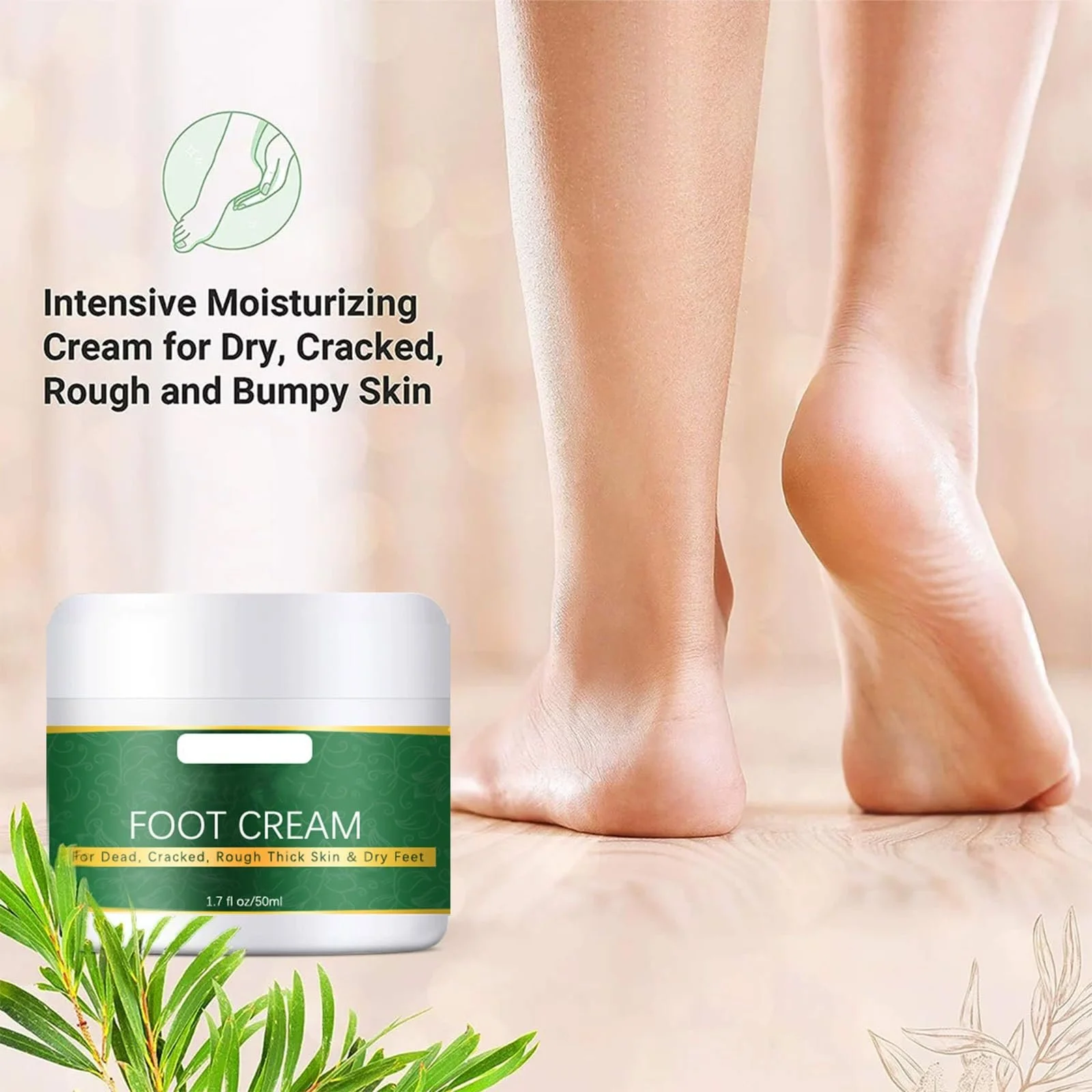 Крем для ног Shentiru увлажняющий против трещин и мозолей, фото №5 Крем для ног Shentiru увлажняющий против трещин и мозолей, фото №5