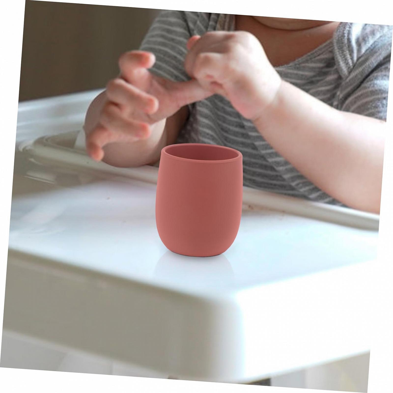 Маленькая чашка для питья для маленьких девочек и мальчиков, прочная, высокотемпературная, пищевая, для самостоятельного питья, фото №8