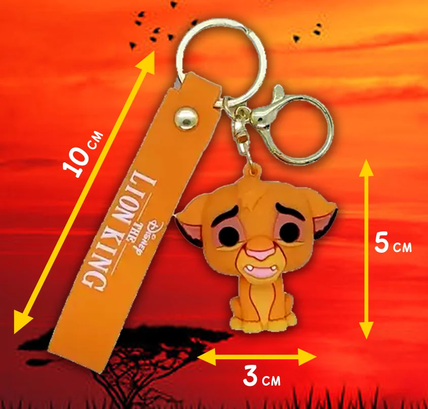 Брелок The Lion King Simba для рюкзака, ключей, 5 см, фото №2