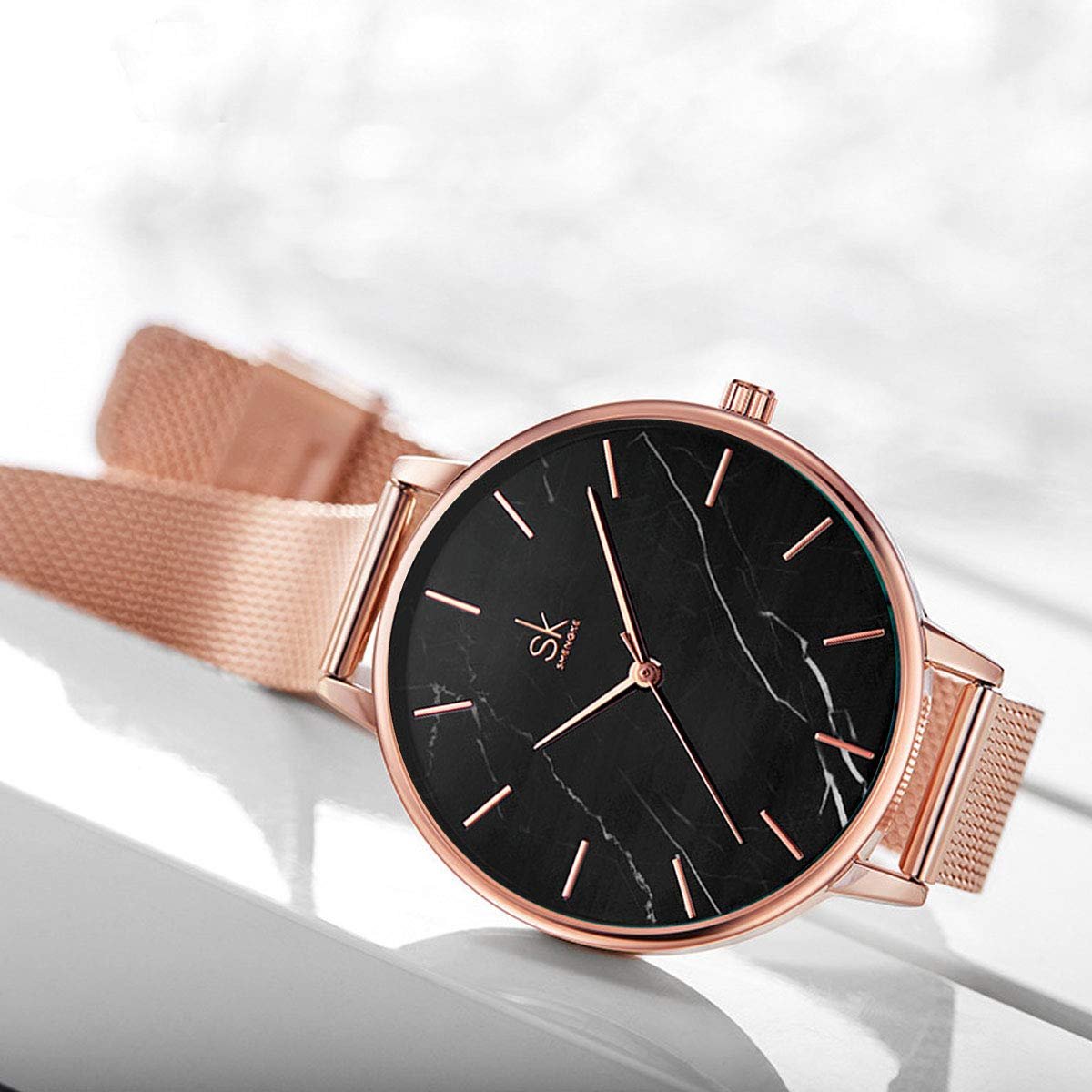 Жіночий наручний годинник Alienwork SK Minimalist Ultra Flat Elegant, фото №3