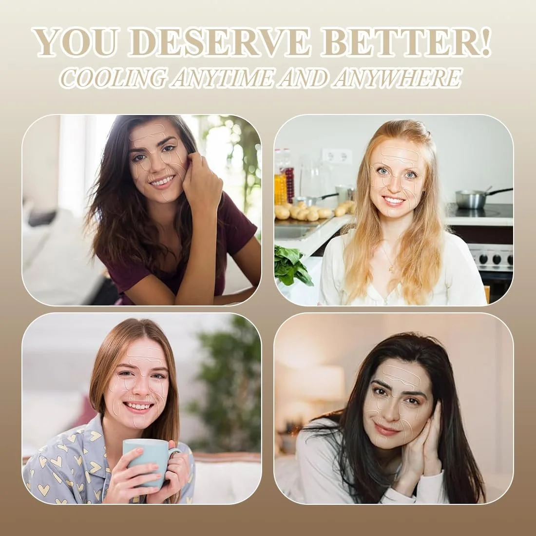 Маска SexxLady Deep Collagen, маска для видалення подвійного підборіддя, 5 шт, фото №6