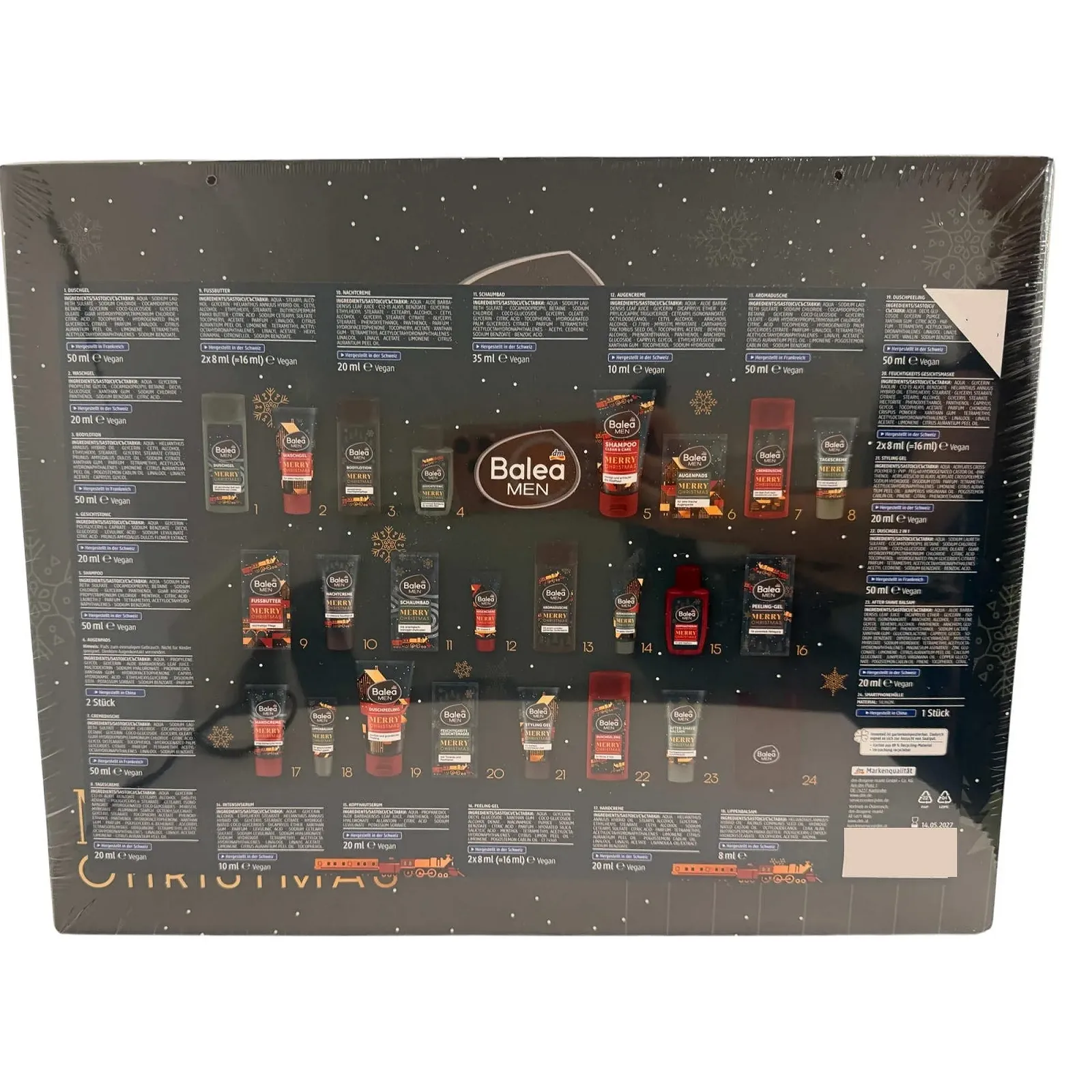 Адвент-календарь Balea Men "Merry Christmas" 2022, фото №2