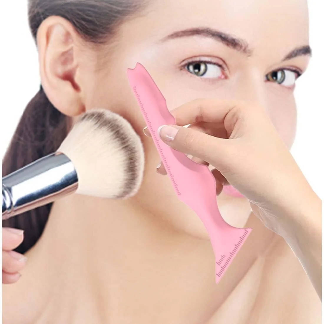 Шаблон для подводки глаз Eyeliner Helper, Силиконовый помощник для подводки, Многоразовый, фото №6 Шаблон для подводки глаз Eyeliner Helper, Силиконовый помощник для подводки, Многоразовый, фото №6