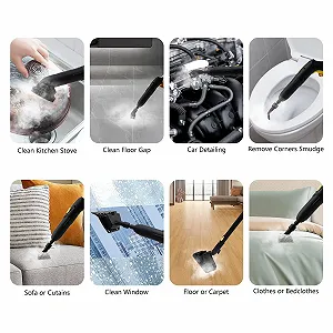 Пароочисник 2000 Вт 5 бар 1,8 л 16-в-1 synthetic.ua - Фото 1