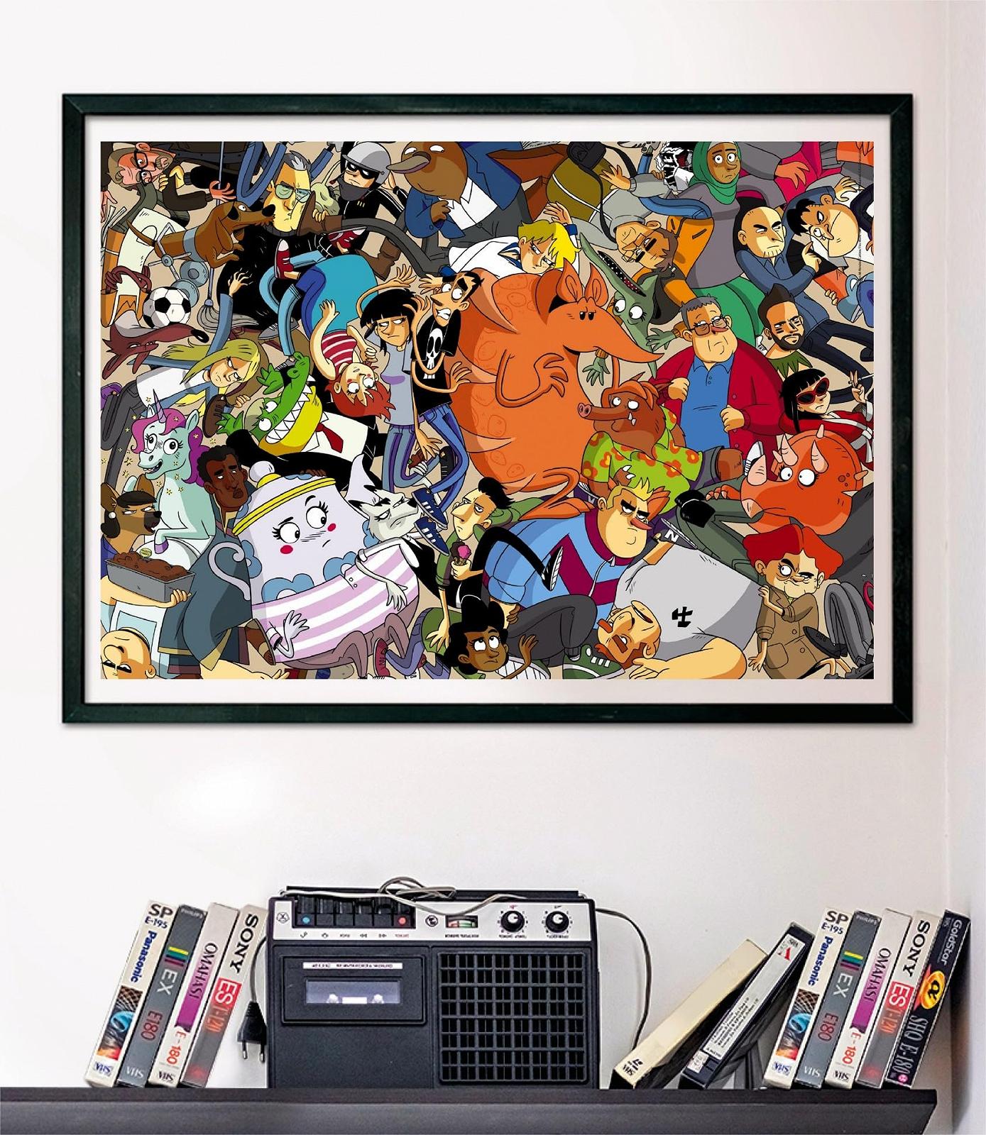 Пазл Clementoni Zerocalcare 39797 1000 деталей 70 x 50 см Разноцветный One Size, фото №6 Пазл Clementoni Zerocalcare 39797 1000 деталей 70 x 50 см Разноцветный One Size, фото №6