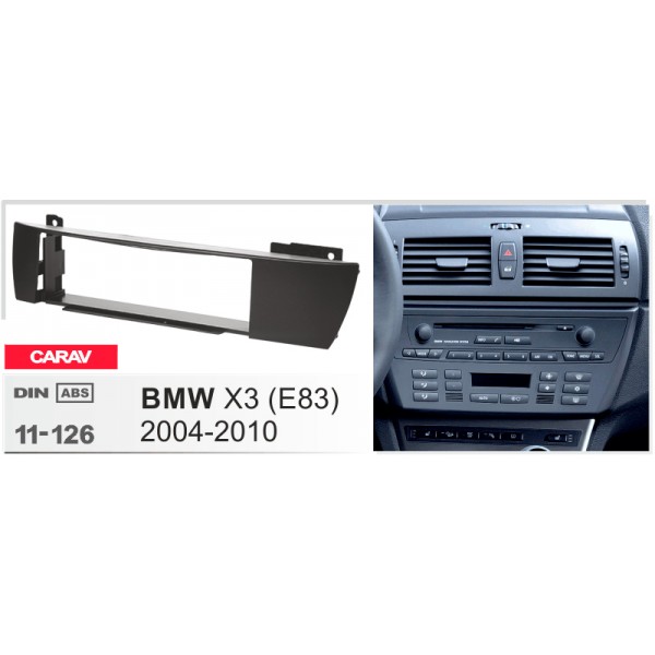 Переходная рамка Carav BMW X3 (11-126), фото №4