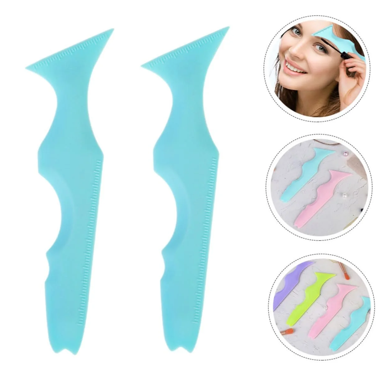 Трафарети для підводки Angoily Силіконові Багатофункціональні, фото №2