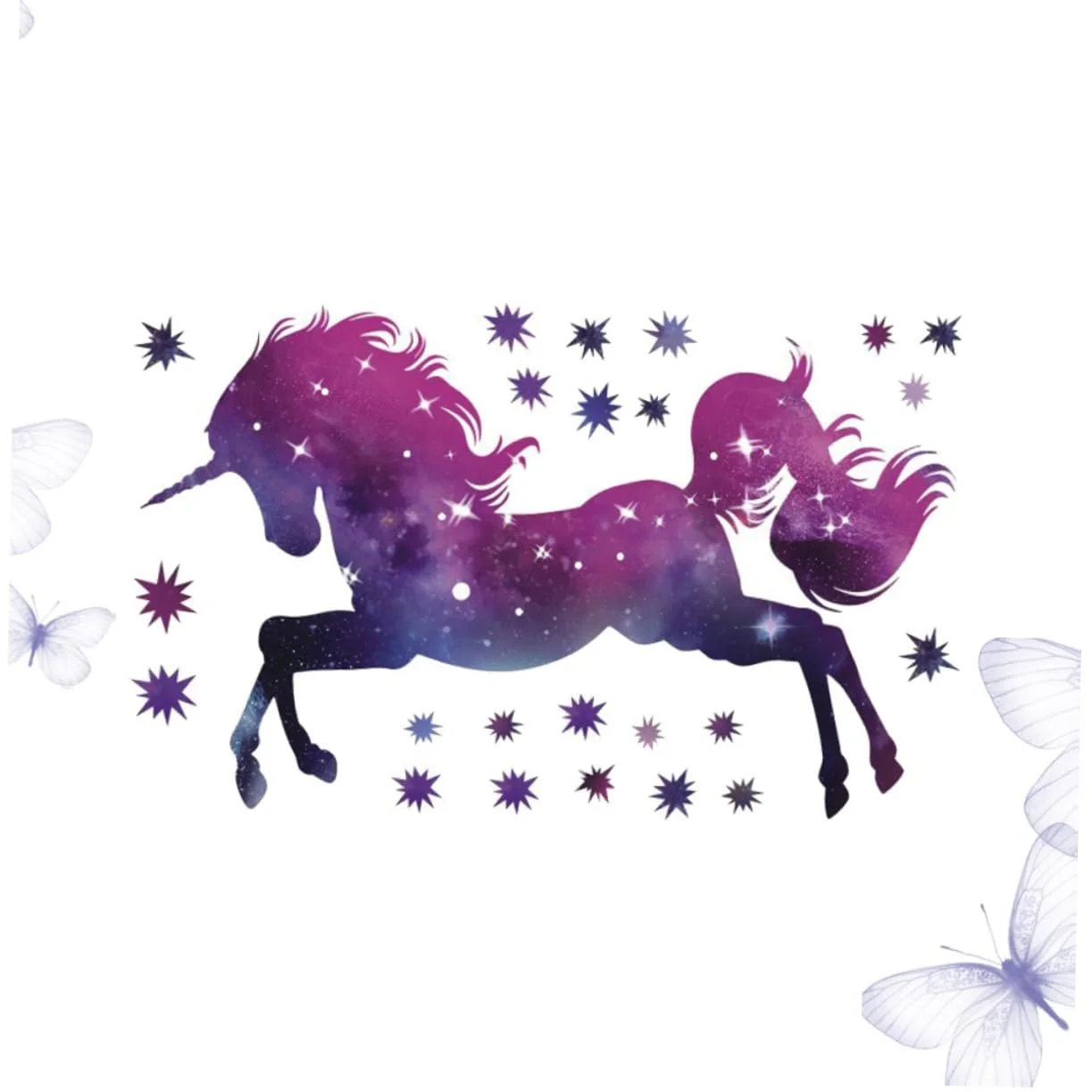 Наклейка на стіну POPETPOP Декоративна Фіолетова, фото №4 Наклейка на стіну POPETPOP Декоративна Фіолетова, фото №4