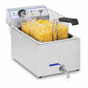 Электрофритюрница Royal Catering RCEF 15E Нержавеющая сталь 17 л - Фото 1
