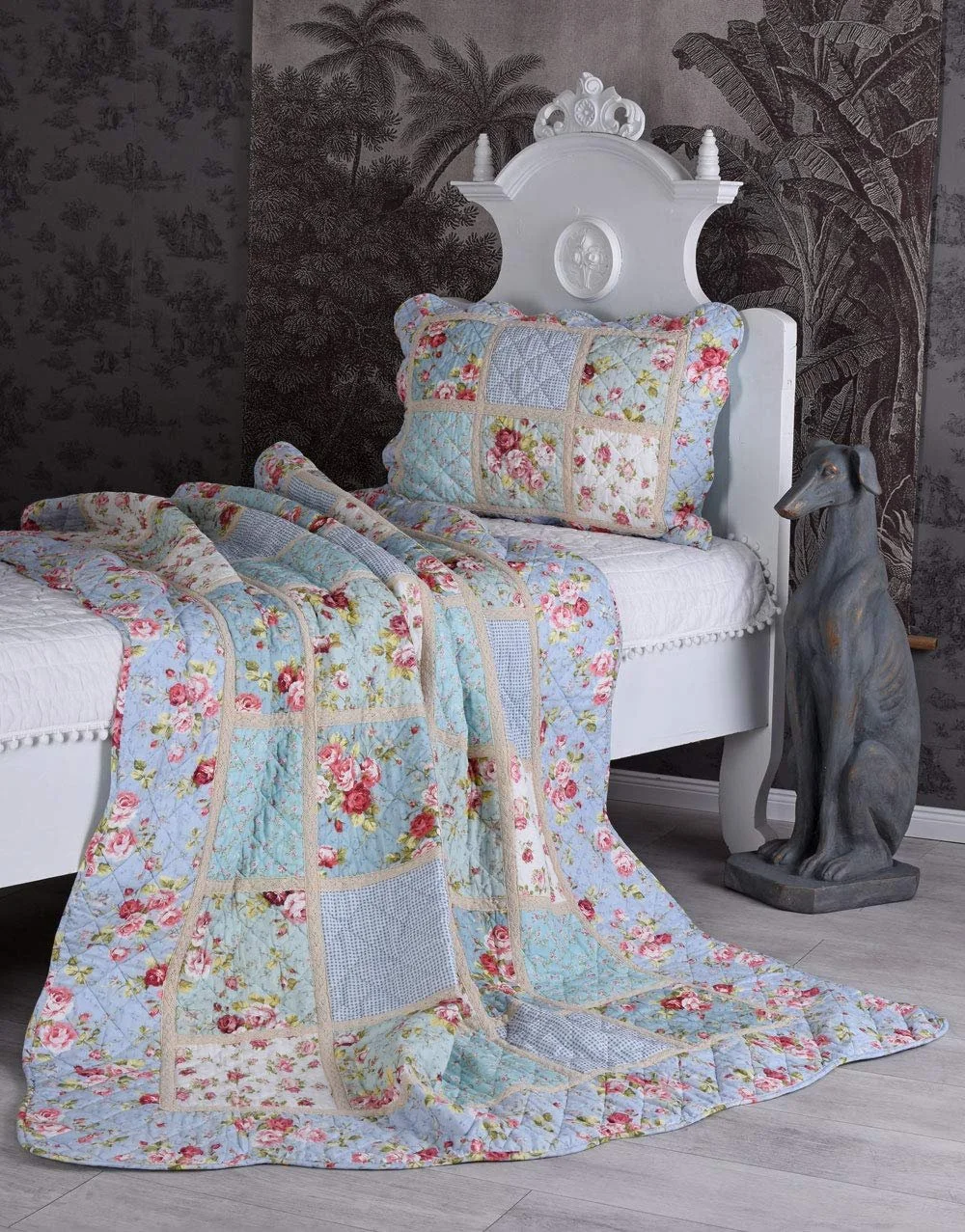 Покрывало Villa Pola Palazzo Patchwork 150 x 200 см разноцветный, фото №2 Покрывало Villa Pola Palazzo Patchwork 150 x 200 см разноцветный, фото №2