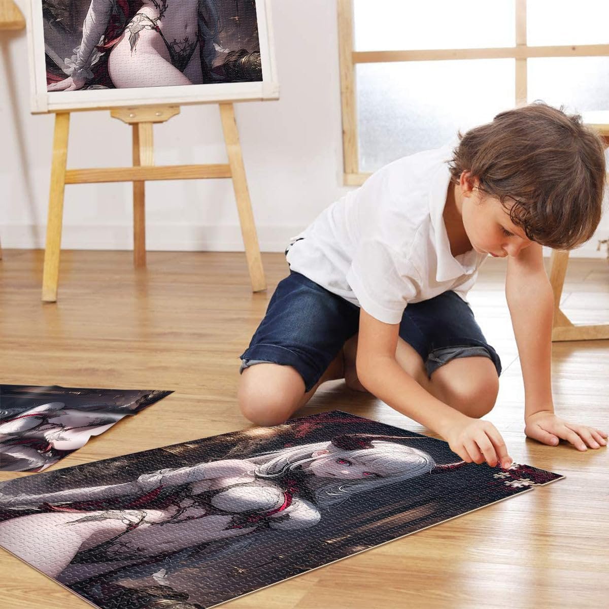 Пазл Сексуальная девушка-демон из ада 1000 элементов 52 x 38 см сложный, фото №4 Пазл Сексуальная девушка-демон из ада 1000 элементов 52 x 38 см сложный, фото №4