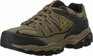 Кросівки Skechers Sport Afterburn чоловічі Memory Foam на шнурках - Фото 1