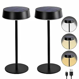 Настільна лампа Solar LED 3CCT IP67 Набір 2 шт. - Фото 1