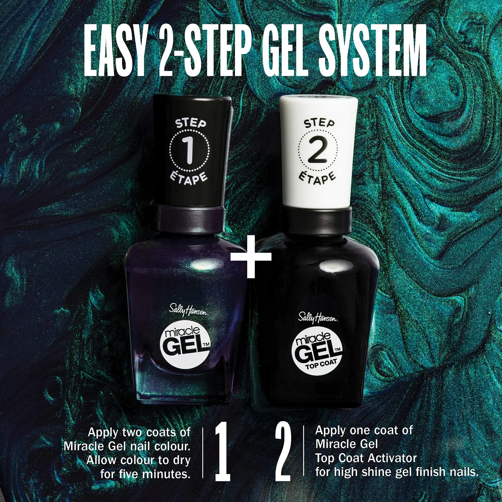 Гель-лак Sally Hansen Miracle Gel № 064 Make It N-ice, 14.7 мл, Шаг 1, фото №7 Гель-лак Sally Hansen Miracle Gel № 064 Make It N-ice, 14.7 мл, Шаг 1, фото №7