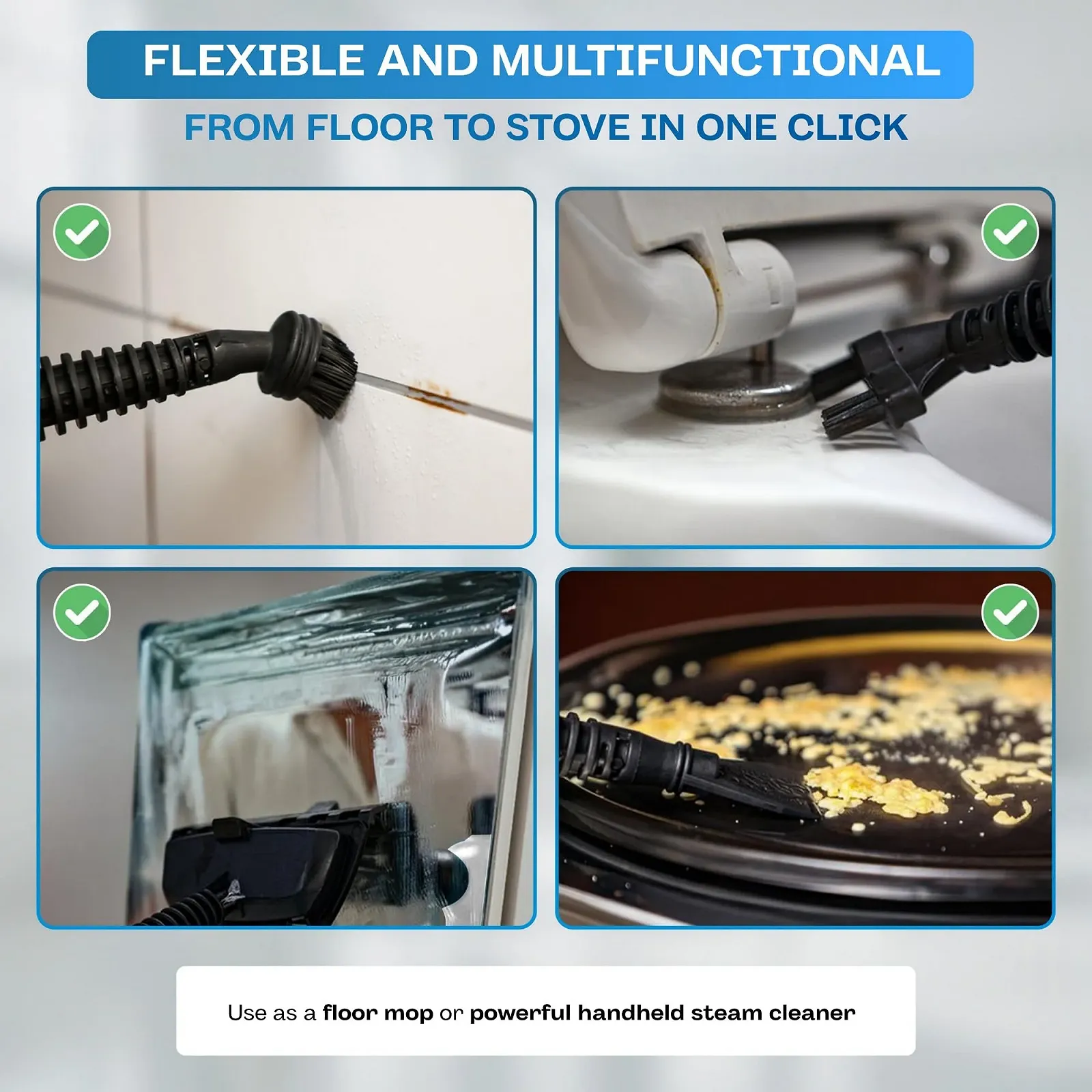 Парова швабра та ручний пароочисник Powell 12-в-1 1300 Вт, фото №3 Парова швабра та ручний пароочисник Powell 12-в-1 1300 Вт, фото №3