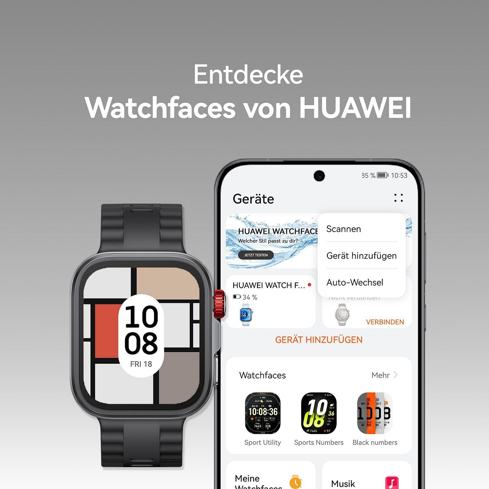 Смарт-годинник HUAWEI Watch FIT 4 Pro, синій, фото №9