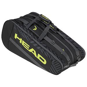 Тенісна сумка для ракеток HEAD Чорно-жовтий synthetic.ua - Фото 1