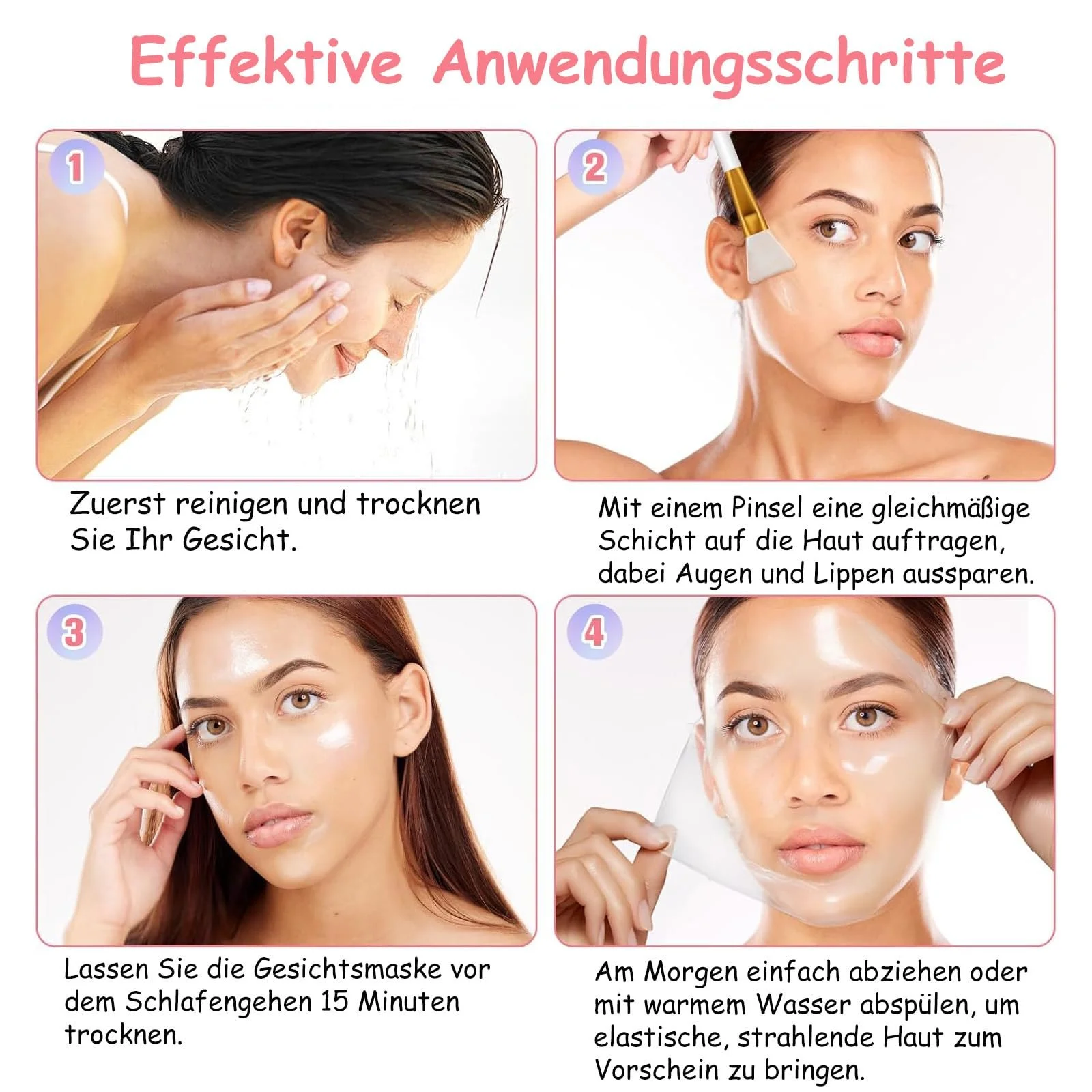 Ночная Маска для Лица с Коллагеном для Глубокого Увлажнения и Подтяжки, Антивозрастная Ночная Маска, Уход за Кожей, Увлажняющее Средство для Красоты Лица, фото №6 Ночная Маска для Лица с Коллагеном для Глубокого Увлажнения и Подтяжки, Антивозрастная Ночная Маска, Уход за Кожей, Увлажняющее Средство для Красоты Лица, фото №6