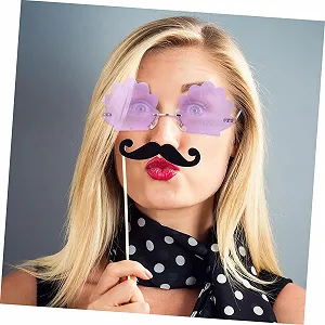 Сонцезахисні окуляри Без оправи WESIEVYA Різні кольори, 2 шт synthetic.ua - Фото 1