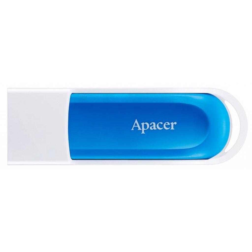 USB флеш-накопитель Apacer 64GB AH23A White 2.0 AP64GAH23AW-1, фото №1