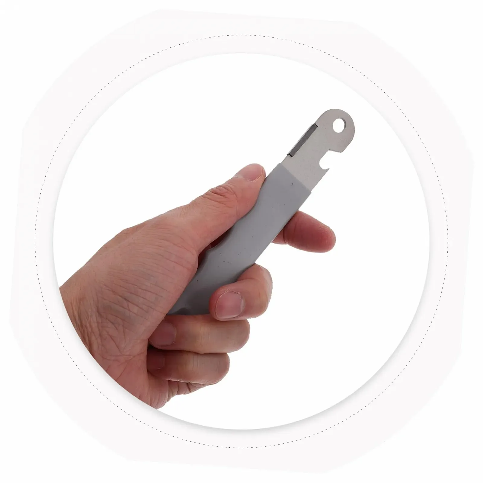 Ручная точилка для ножей ABOOFAN Stainless Steel портативная из нержавеющей стали, фото №4