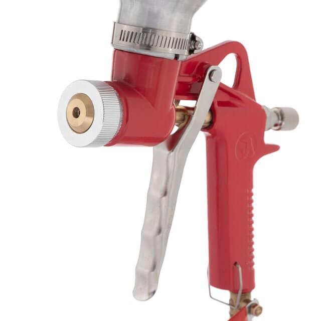 Пневмопістолет для нанесення цементу Intertool металевий бак 6 л d=4, 8 мм (PT-0401), фото №3 Пневмопістолет для нанесення цементу Intertool металевий бак 6 л d=4, 8 мм (PT-0401), фото №3