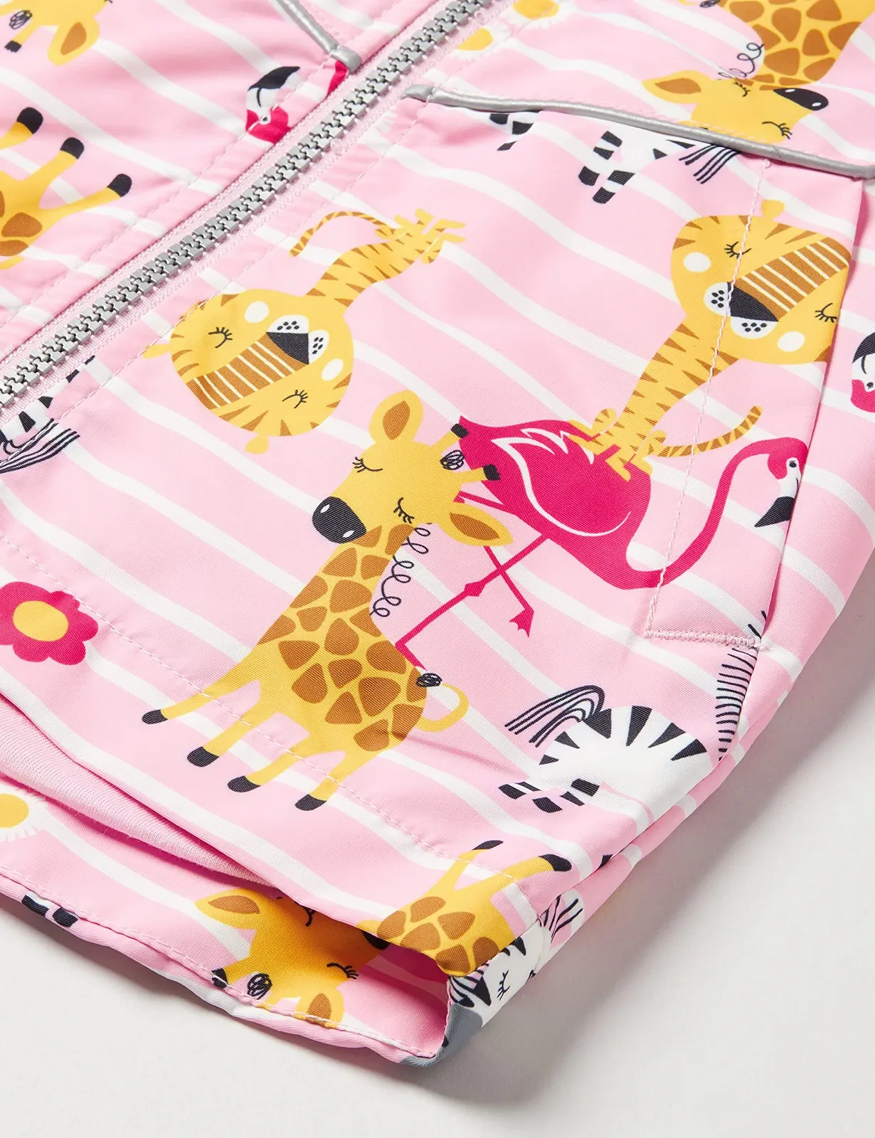 Куртка NAME IT Дитяча Nmfmaxi Animal Stripe, фото №4