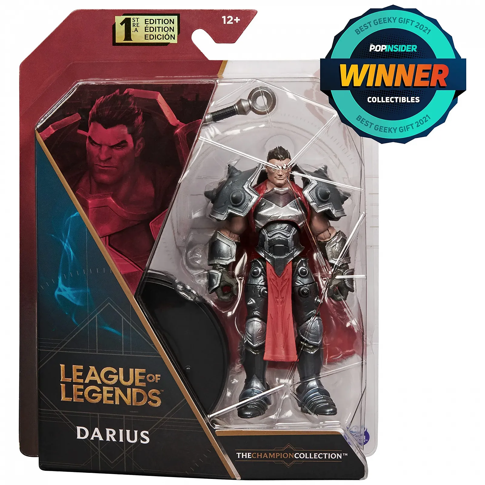 Игровая фигурка Spin Master League of Legends Darius 10 см с топором и подставкой, фото №2